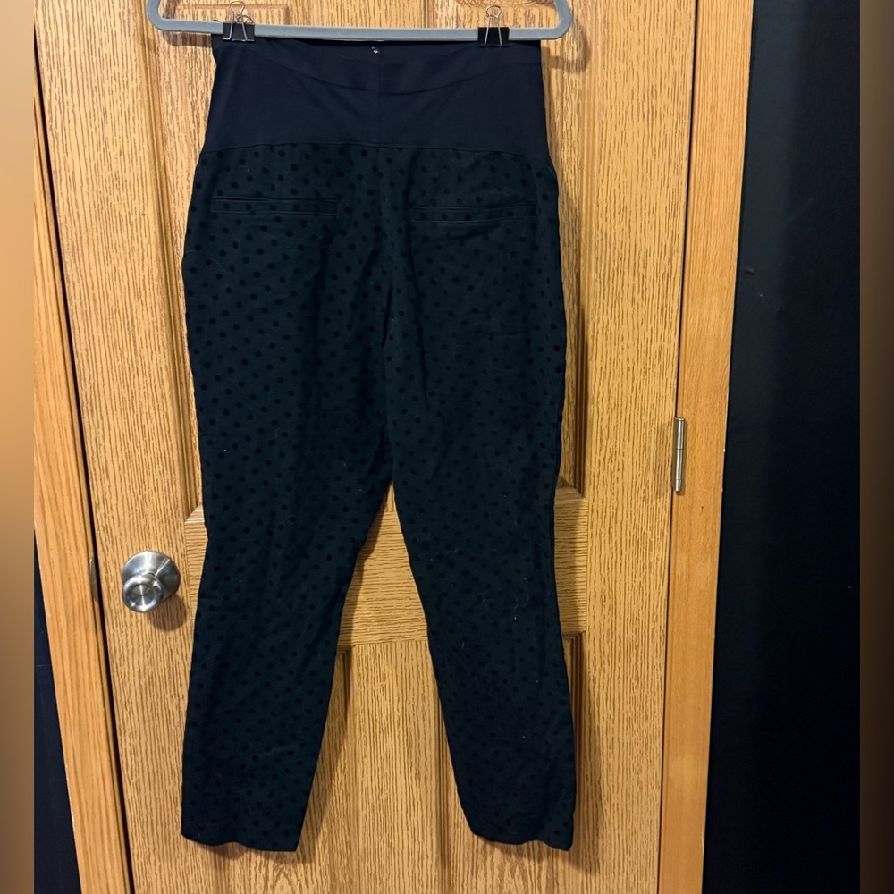 Old Navy Polka Dot Pixie Maternity Pants